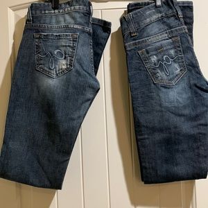 Vintage Guess Jeans Boot Cut size 26 2 pairs